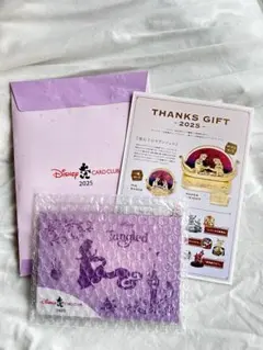 2025年 ディズニーカードクラブ 特典ピンバッジ 塔の上のラプンツェル