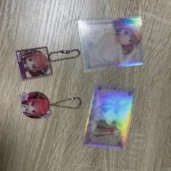 五等分の花嫁 ホログラムカードとキーホルダーセット