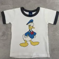 ドナルドダック Tシャツ ホワイト