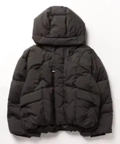 FRAY I.D /フードダウンジャケット 【BLK サイズ1】