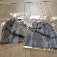 新品　群馬クレインサンダーズ　チュール巾着 GCT BLKとGRY　２個セット