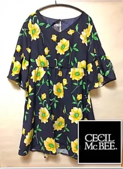 セシルマクビー CECIL McBEE 花柄 チュニック ワンピース