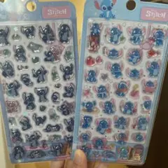 値下げ　ボンボンドロップシール スティッチ 海外正規品　ご褒美シール 2枚セット