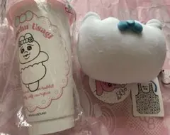 おぱんちゅうさぎ　タンブラー&エコバッグキーホルダー