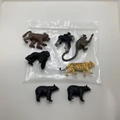 動物フィギュア 8体セット　ミニチュア