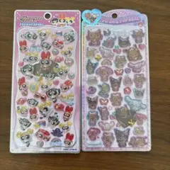 【パワーパフガールズ　日焼けサンリオ】2シートセット