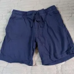 H&M ネイビー＆グレー ハーフパンツ2枚組