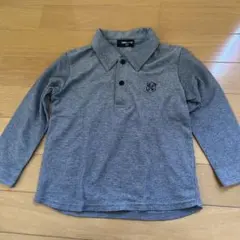 COMME CA ISM グレー ポロシャツ 100A