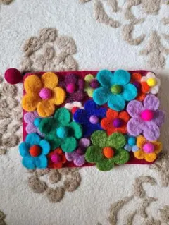 【新品未使用】フェルトポーチ