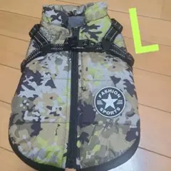 迷彩柄ペット用ジャケット FASHION SPORTS