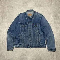 90sリーバイスGジャン42イギリス製70506ユーロ雰囲気抜群｜程よい色落ち✨