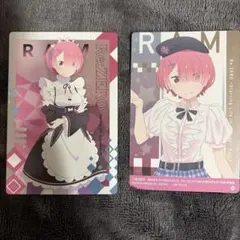 Re:ゼロから始める異世界生活 ラム トレーディングカード 2枚セット