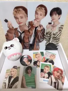 StrayKids スキズ　ヒョンジン　ジニレット　トレカ　クリアファイル