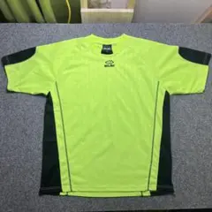 【新品未使用】KELME 蛍光イエロー スポーツウェア　Ｔシャツ