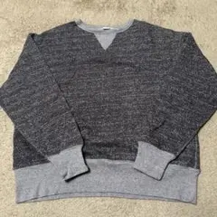BACKERS Lサイズ グレー系 クルーネックスウェット