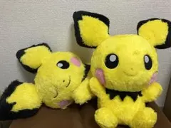 平成レトロ】ピカチュウ＆ピチュー兄弟 映画ぬいぐるみセット TOMY
