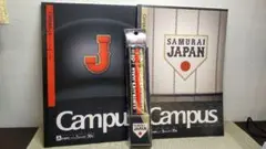 SAMURAI JAPAN A4ノートとペンセット