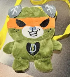 愛媛限定　ダークみきゃん　ぬいぐるみポシェット