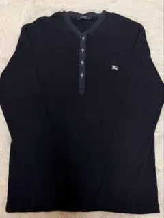 BURBERRY BLACK LABEL 黒 長袖カットソー