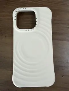 iPhone15pro casetifyウェーブシリコンケース