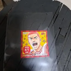 スラムダンク SLAM DUNK ポスター 流川楓 バックダンクシュート 激レア