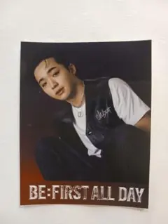 ねこやなぎ様専用‘BE:FIRST ALL DAY’ステッカー リュウヘイ+レオ
