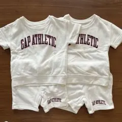 GAP ATHLETIC セットアップ ホワイト12-18month 2点セットのサムネイル