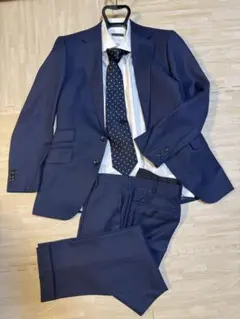 グローバルスタイル カノニコ セットアップ ネイビー無地