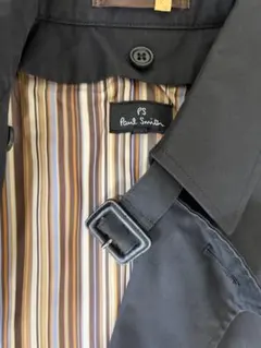 Paul Smith トレンチコート　ブラック　Lサイズのサムネイル