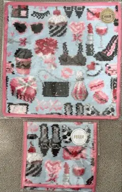 新品FEILERハンカチ&ポーチセット★ラブユーソーマッチ限定品フェイラー
