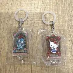 はま寿司 サンリオ めじるし チャーム ハローキティ ハンギョドン 2点セット