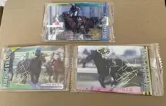 サイン入りトレーディングカード 3枚セット