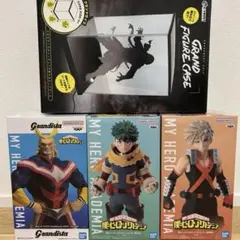 僕のヒーローアカデミア 緑谷 爆豪 轟 オールマイト フィギュア 4種