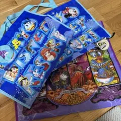 値下げディズニー ショッピングバッグ3枚セット（L1M2ハロウィン2013 他）