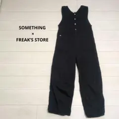 SOMETHING × FREAK’S STORE☆別注ボタンフライサロペット