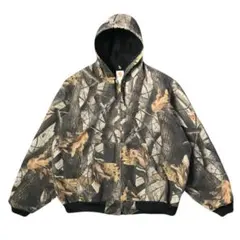 Carhartt カーハート アクティブジャケット リアルツリーカモ 2XL古着