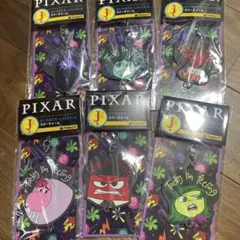 pixar ピクサー ハッピーくじ2025 Ｊ賞ラバー インサイドヘッド　6個