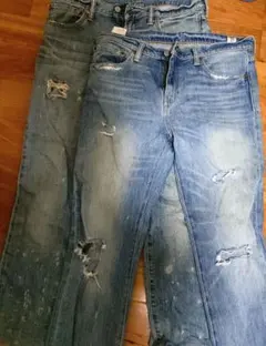 リーバイス　511　スリムモデル　2本まとめ売り　W33 W34　ダメージ