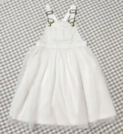 未使用＊チュール付きジャンパースカート*anyFAM*120cm