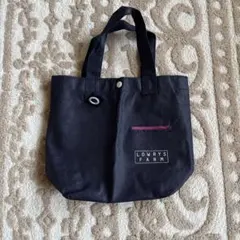 LOWRYS FARM 紺　ショッピングバッグ