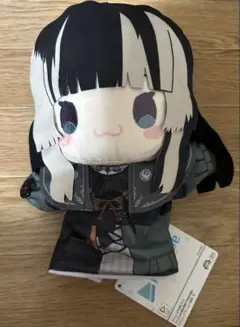 ホロライブプロダクション パペットぬいぐるみ 儒烏風亭らでん　タグ付き