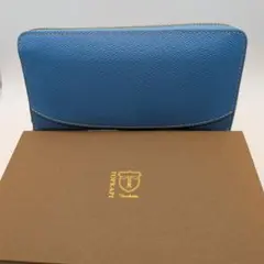 TOPKAPI 箱付き 長財布 レザー ブルーのサムネイル
