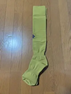 サッカーソックス 未開封 マスタード ヤマブキ色 25-27