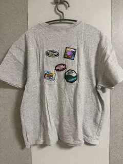 PAIRMANON STREET ワッペン付きオーバーサイズTシャツ