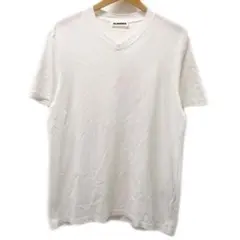 JIL SANDER ジルサンダー Vネック Tシャツ S ホワイト
