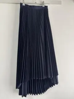 CLANE アシンメトリープリーツスカート