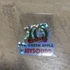 Mrs. GREEN APPLE 10周年記念ステッカー