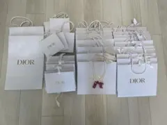 限定セール ディオール ショッパー 紙袋 リポン付き 中サイズ 100枚