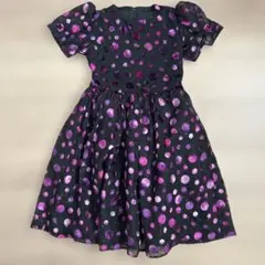 子供用　ドレス　ブラック　発表会