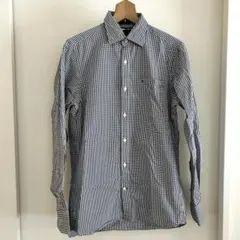 トミーヒルフィガー　ギンガムチェック　シャツ　長袖　XS